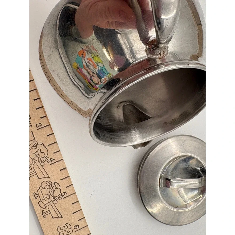 USAMD Albert Pick Co Lifetime Stainless Steel Coffee Tea Military 1920 Antique